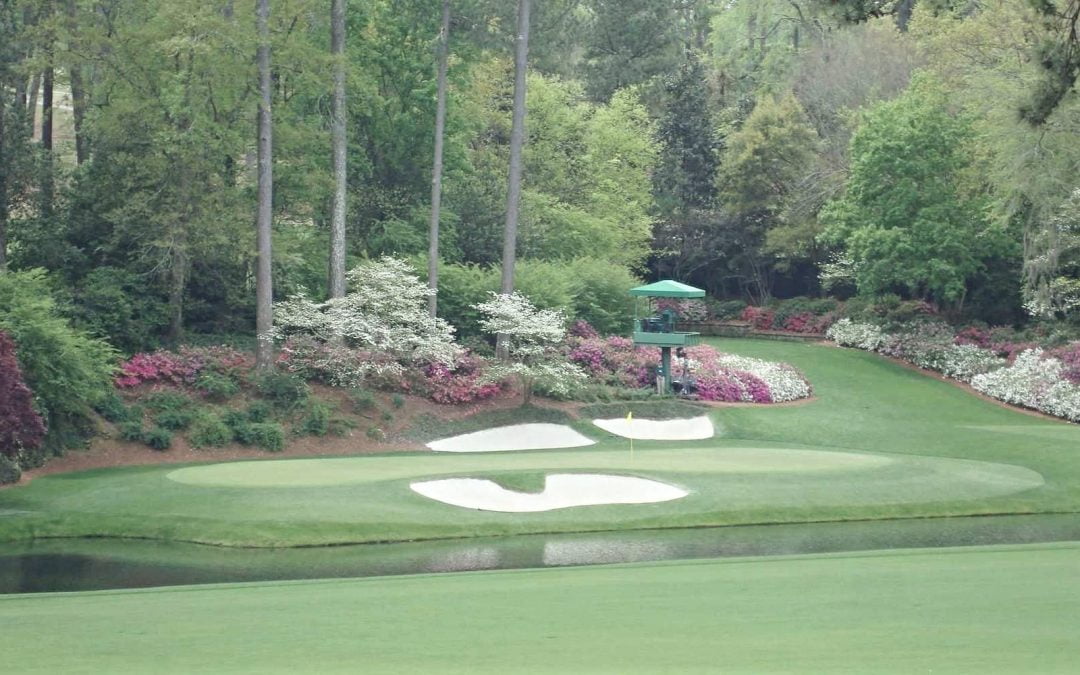 A view of Augusta National Golf Club