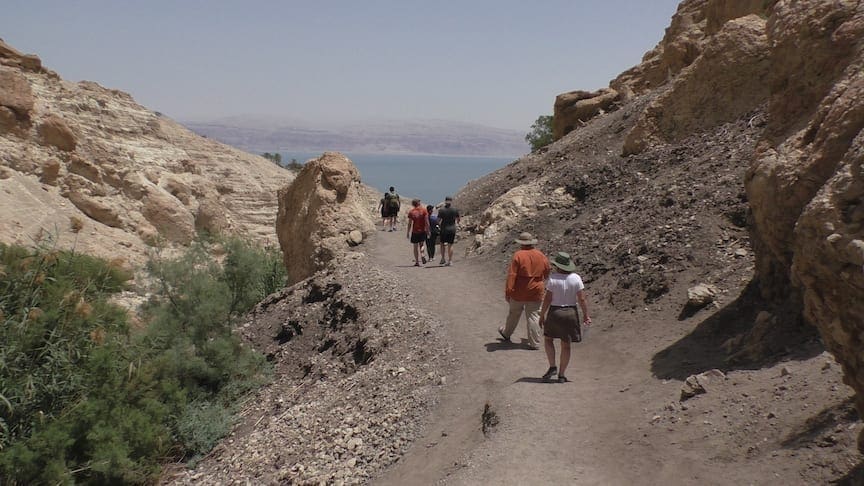 To, beside, and in the Dead Sea …