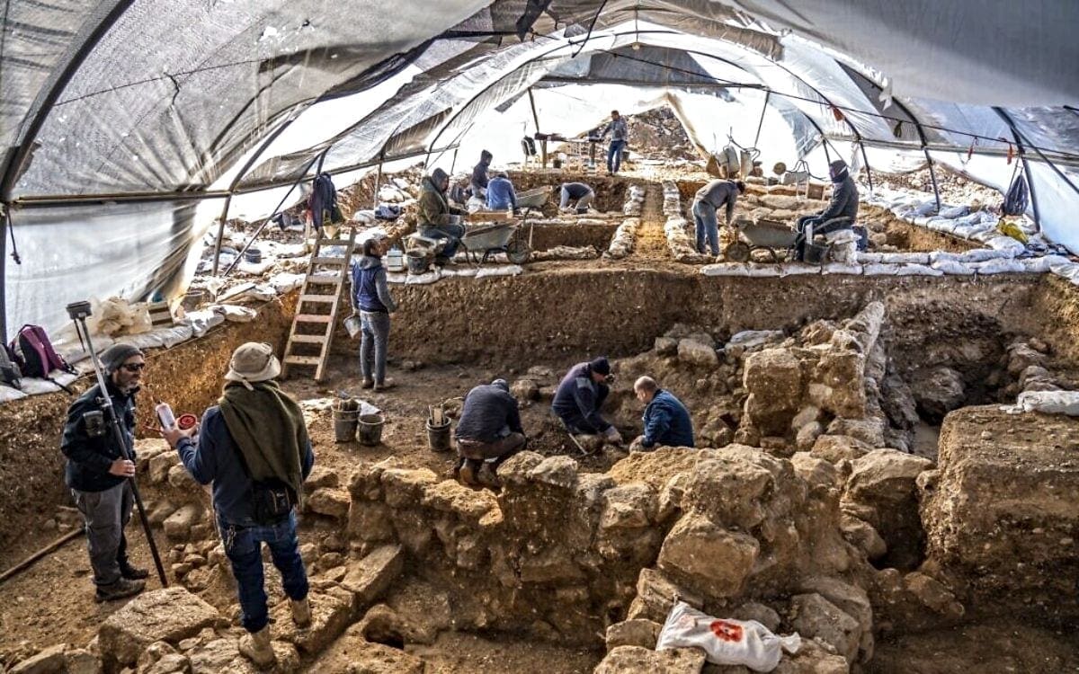 Excavation site