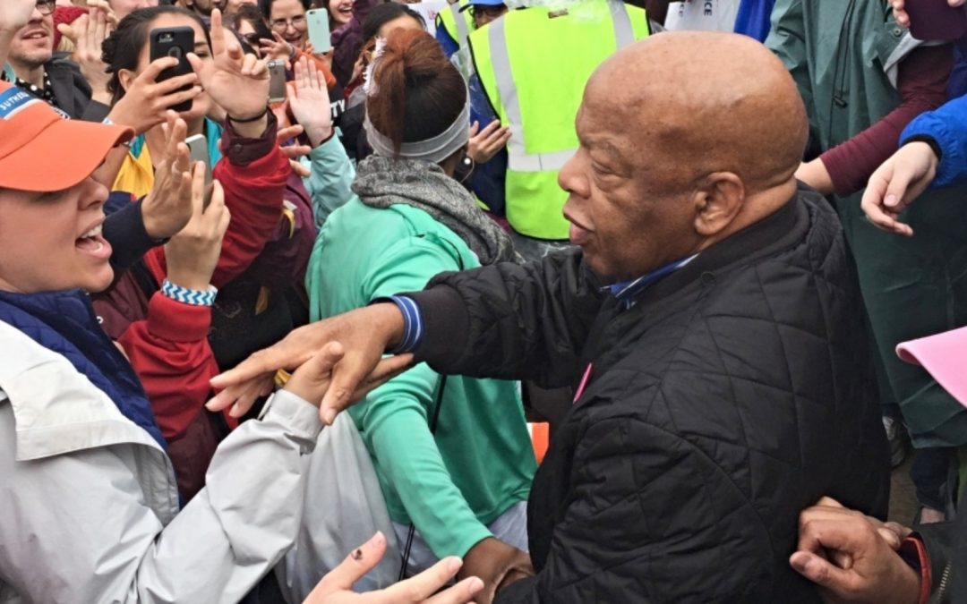 Congressman John Lewis at March for Social Justice