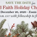 REMINDER: Holiday Cheers Virtual Gathering This Sunday