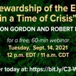 September Webinar to Focus on Faith Response to Climate Change