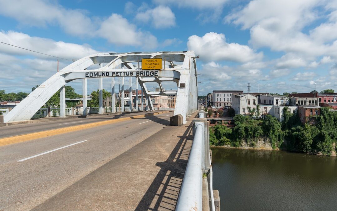 The Edmund Pettus Bridge in Selma, Alabama.
