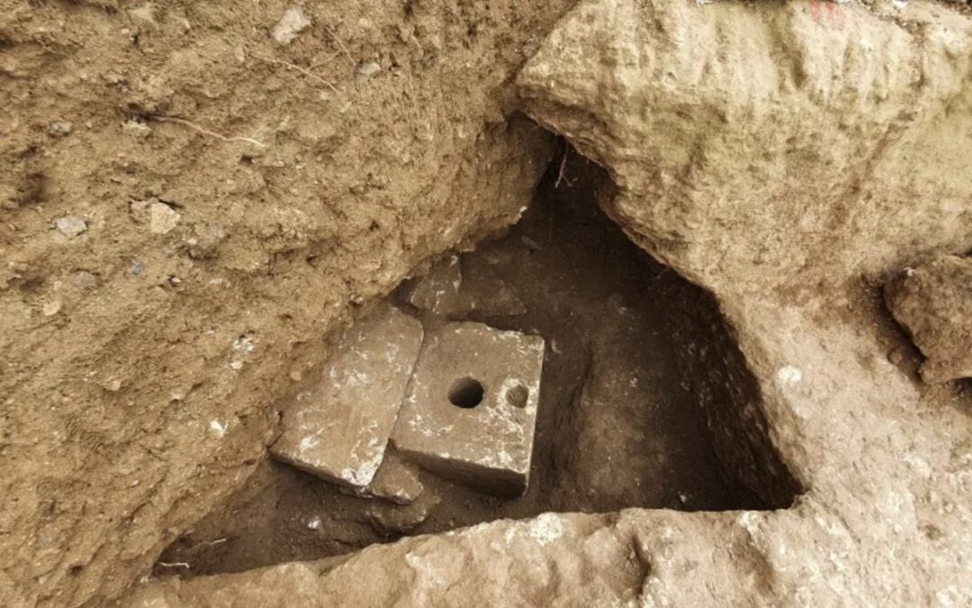 A stone toilet from seven-century BCE Jerusalem.