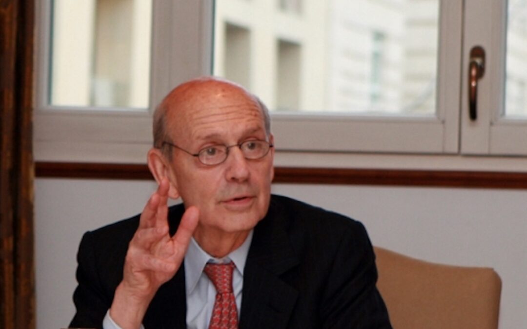 Retiring Justice Stephen Breyer Served With Integrity