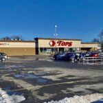 The Tops supermarket on Jefferson Avenue in the Cold Spring section of Buffalo, New York, as seen on a February 2022 afternoon.