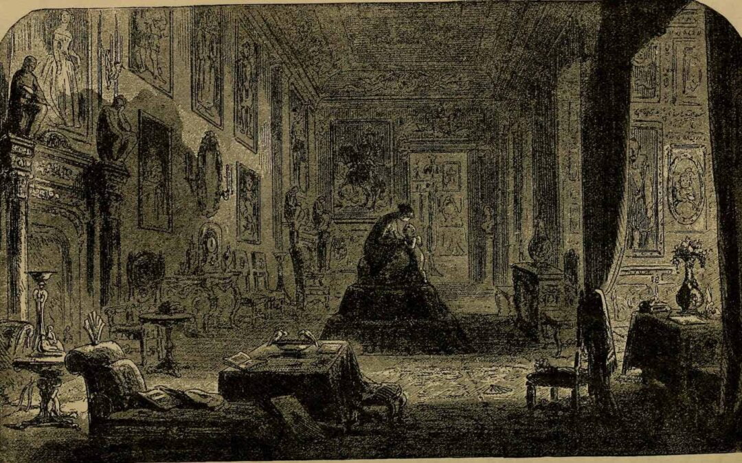 An illustration from Charles Dickens’ book Bleak House.