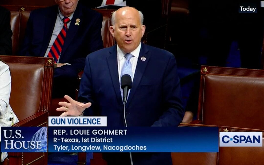 Rep. Louie Gohmert speaking in the House of Representatives.