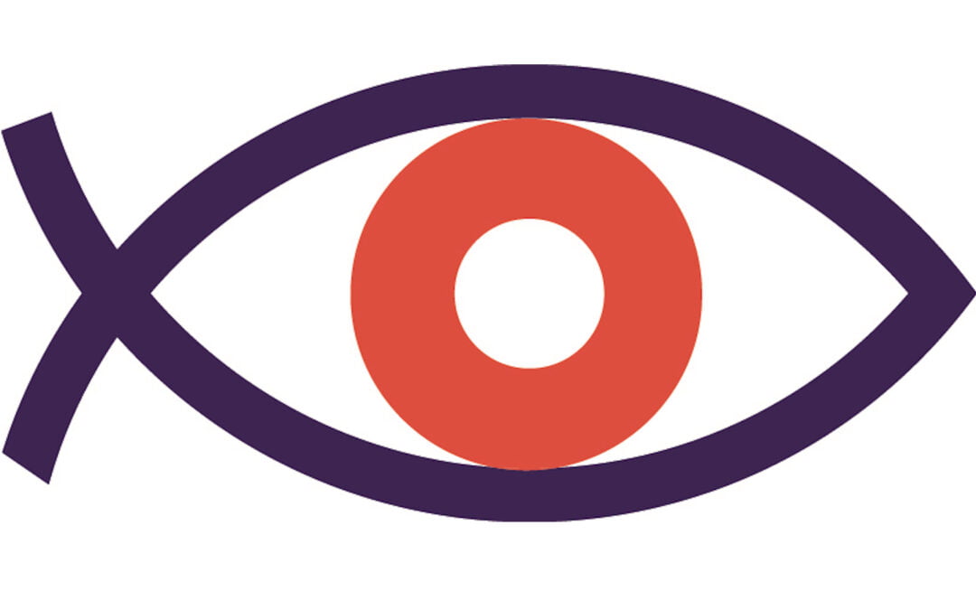A logo of a fix with an eye in the middle.