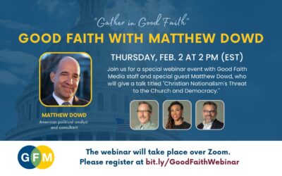 Good Faith Advocates’ Monthly Calls Begin February 2