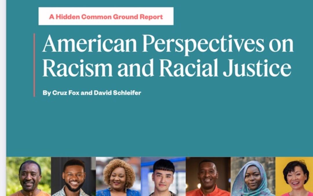 The cover of a report from Public Agenda and USA Today on U.S. views on racism.