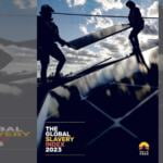 The cover of the 2023 Global Slavery Index published by Walk Free Foundation.
