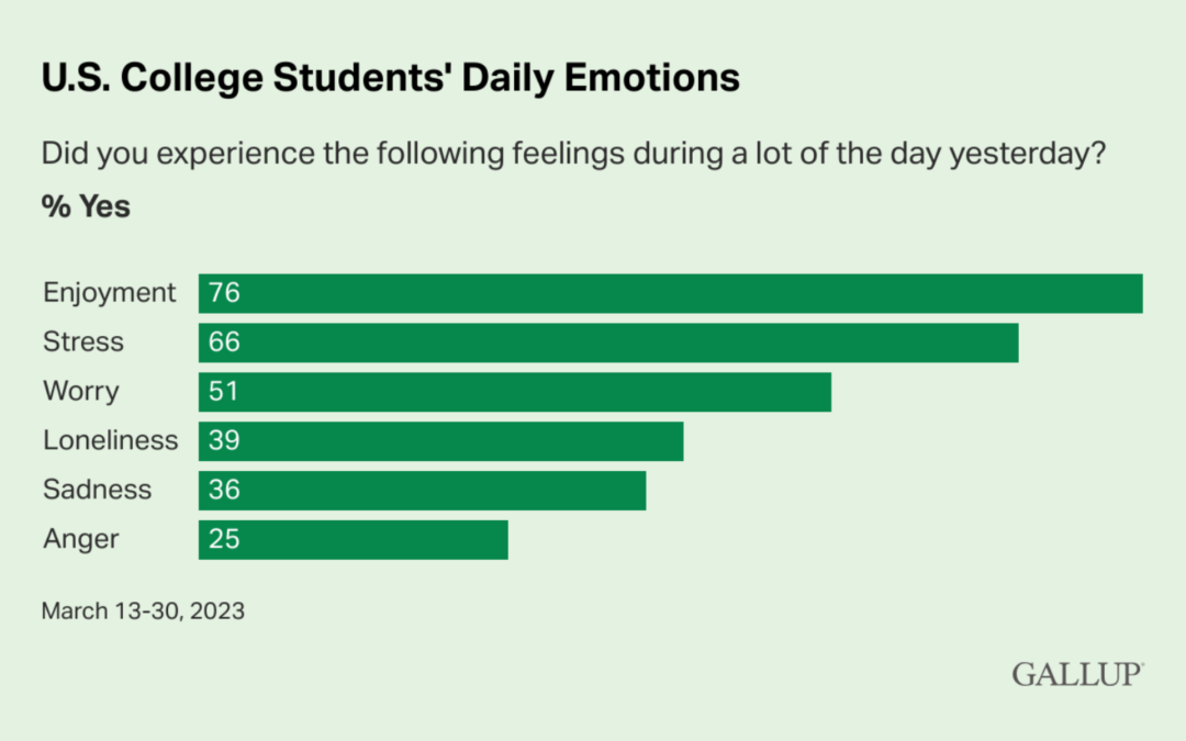 A New Report Captures How College Students Are Feeling