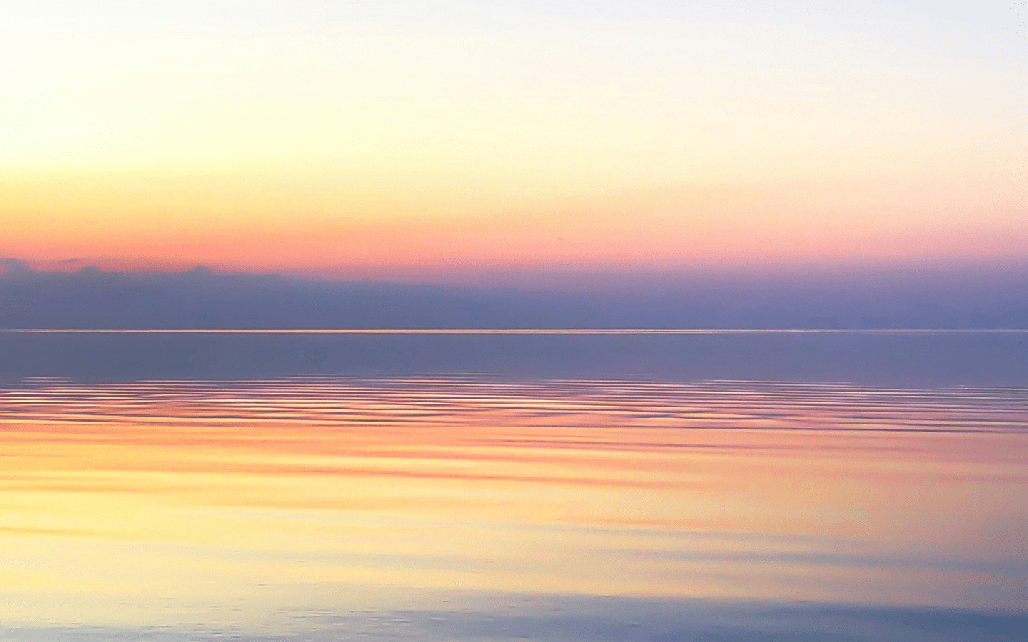 A photo of a calm body of water.