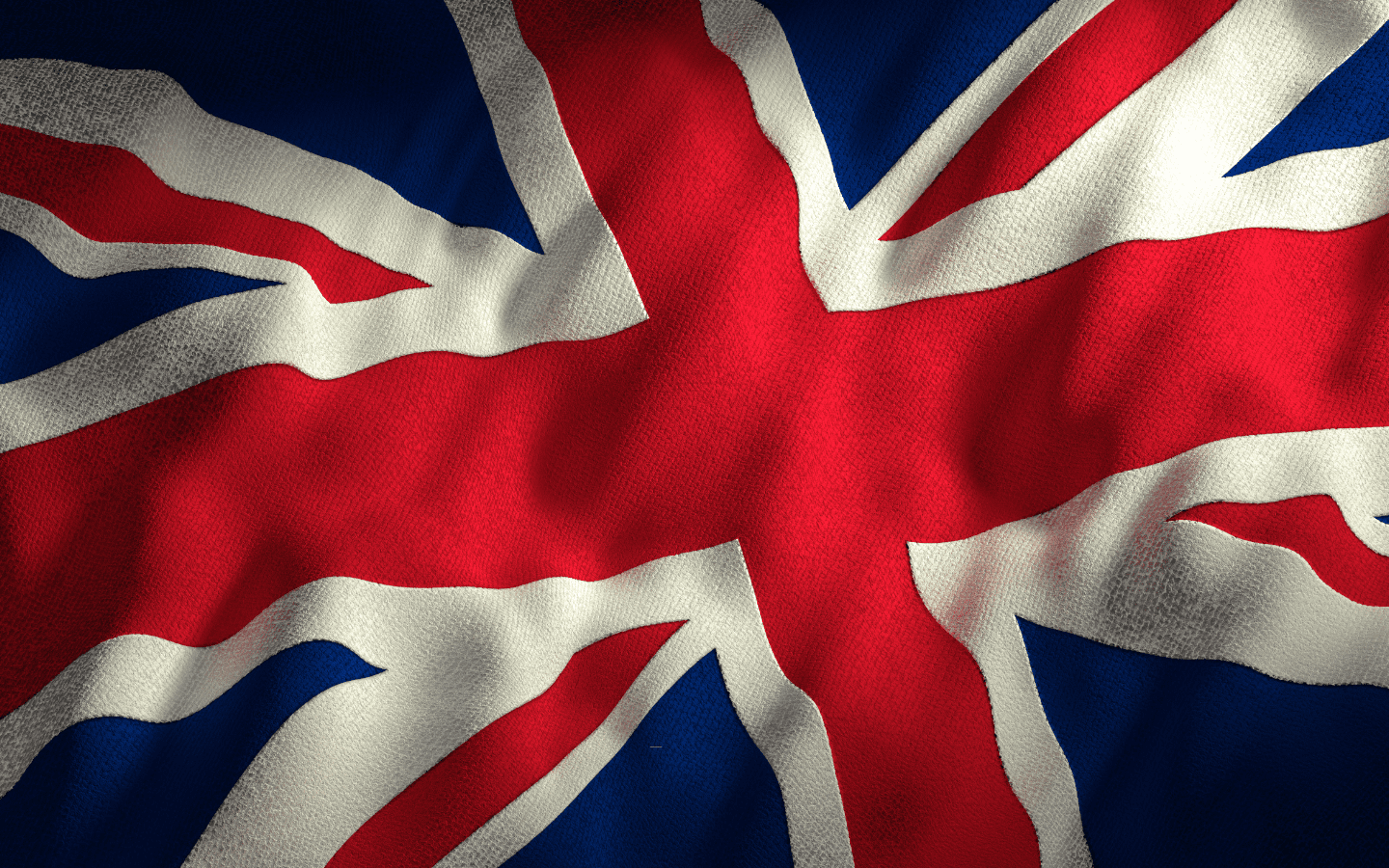 A photo of the flag of Great Britain.