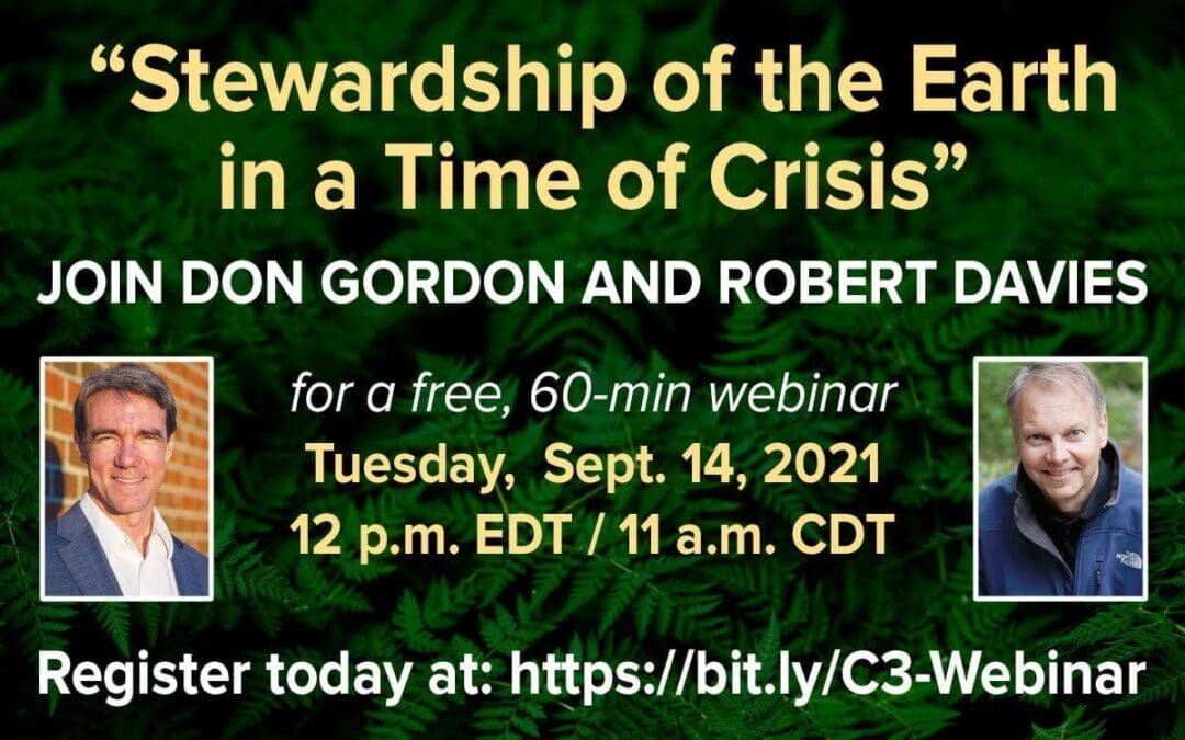 September Webinar to Focus on Faith Response to Climate Change