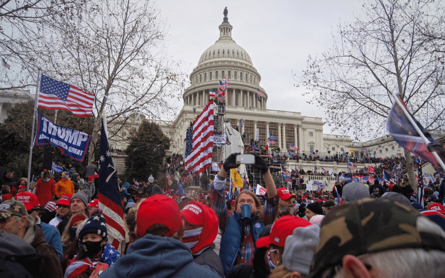 Rioters Storm the U.S. Capitol on January 6