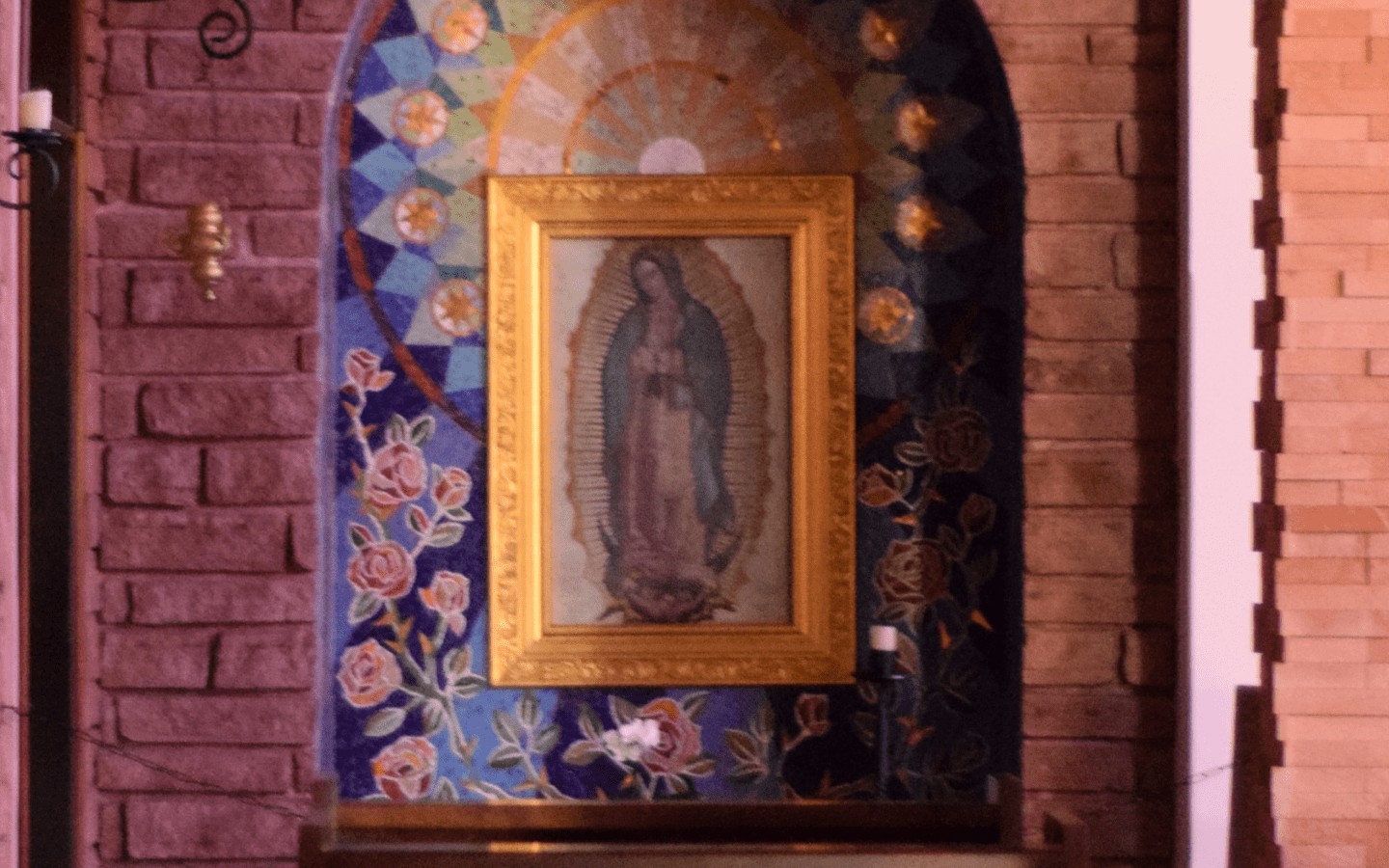 Photo of the Virgin of Guadalupe