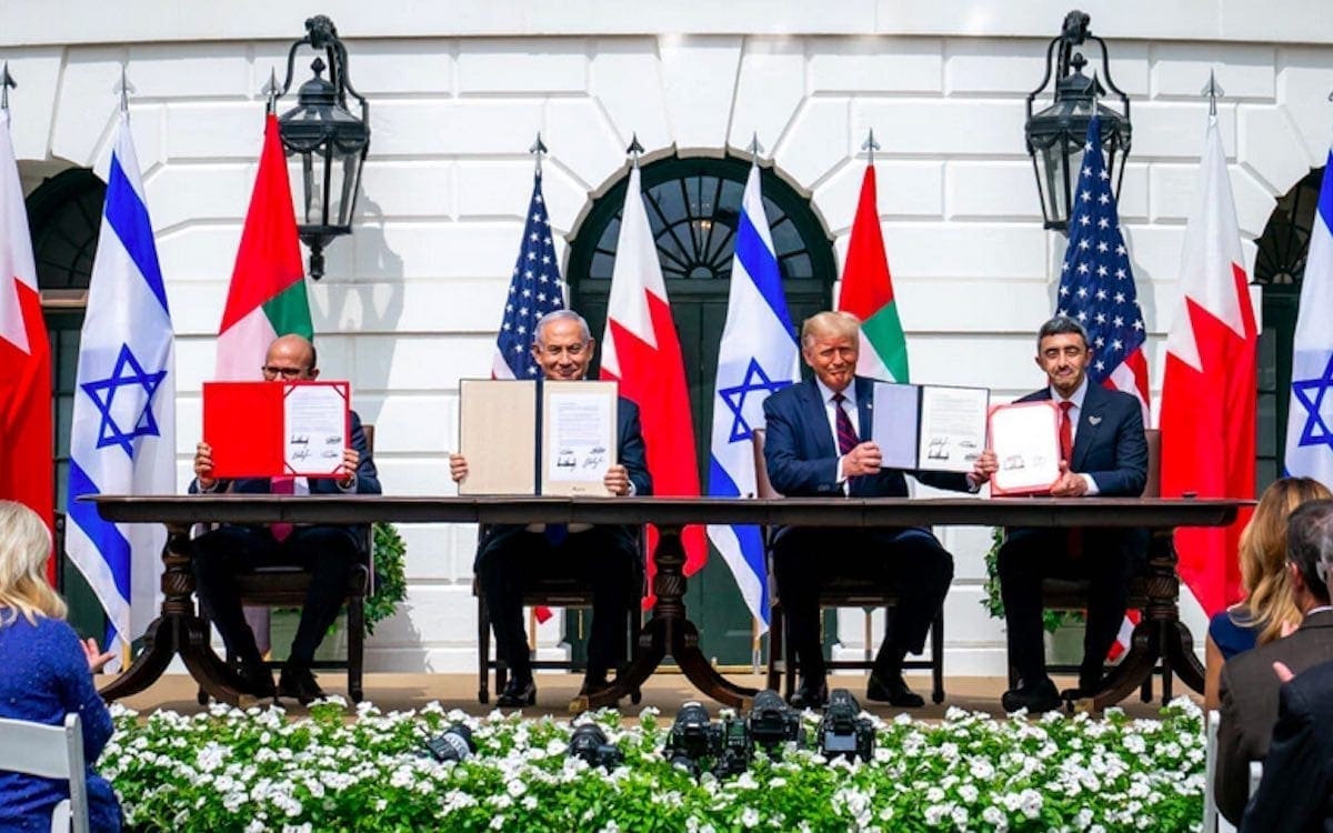 Signing of the Abraham Accords at the White House