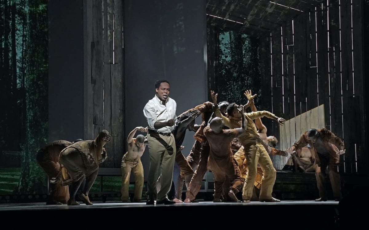 Will Liverman as Charles in Terence Blanchard's "Fire Shut Up in My Bones."