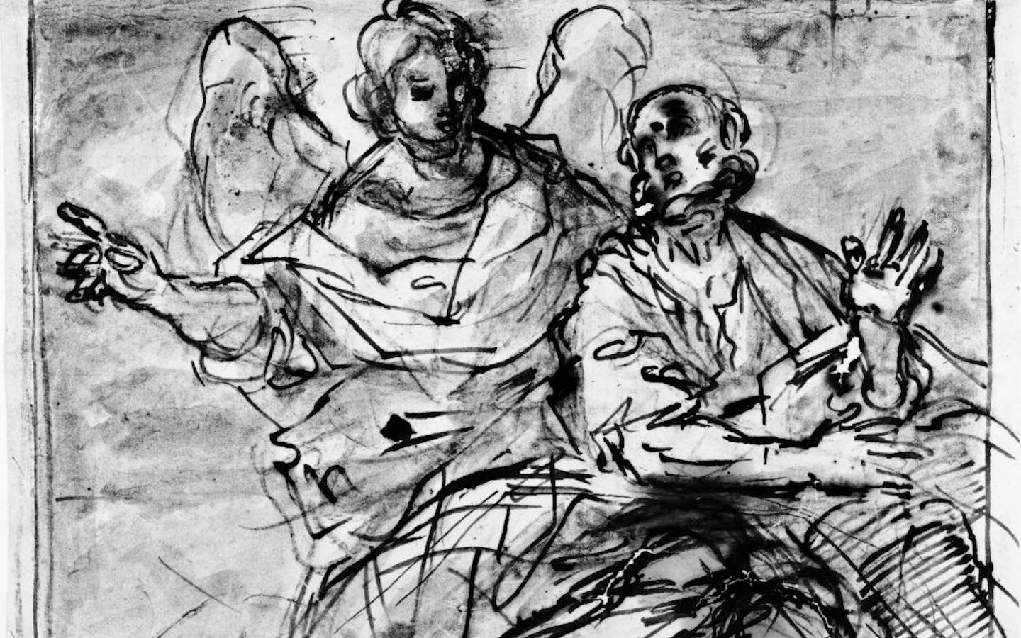 Giacomo Cavedone’s drawing titled