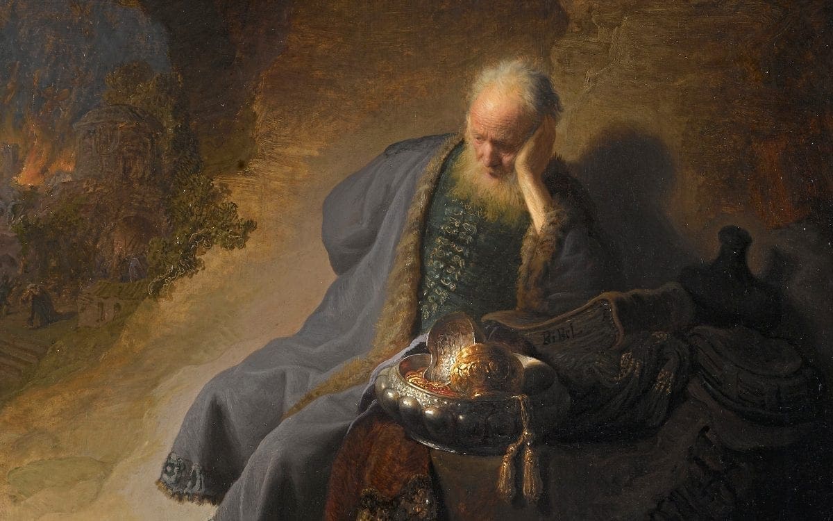 Painting of Jeremiah