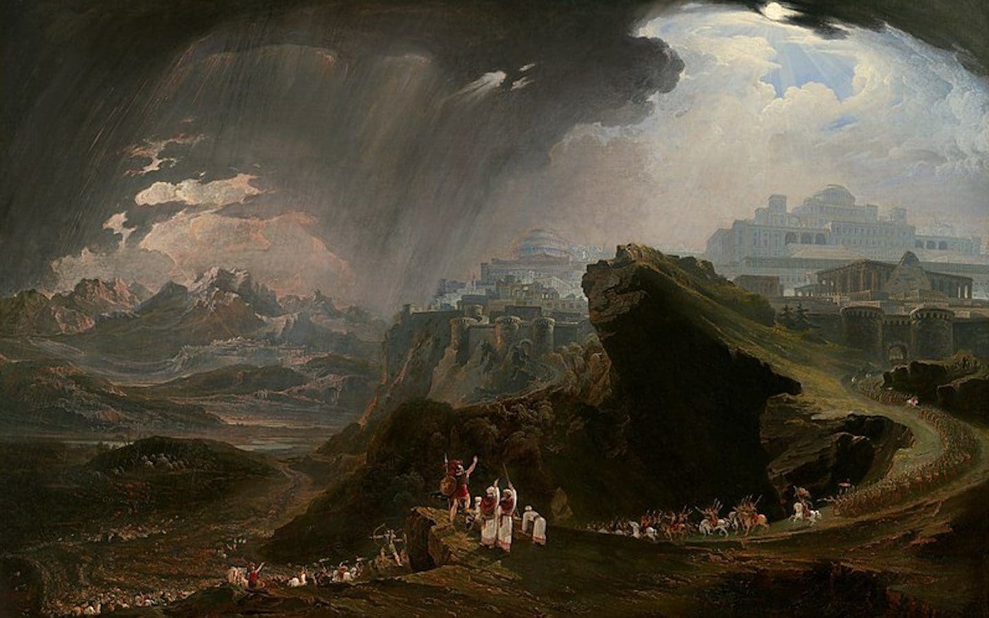 An oil-on-canvas painting from 1816 by British artist John Martin (1789–1854) titled