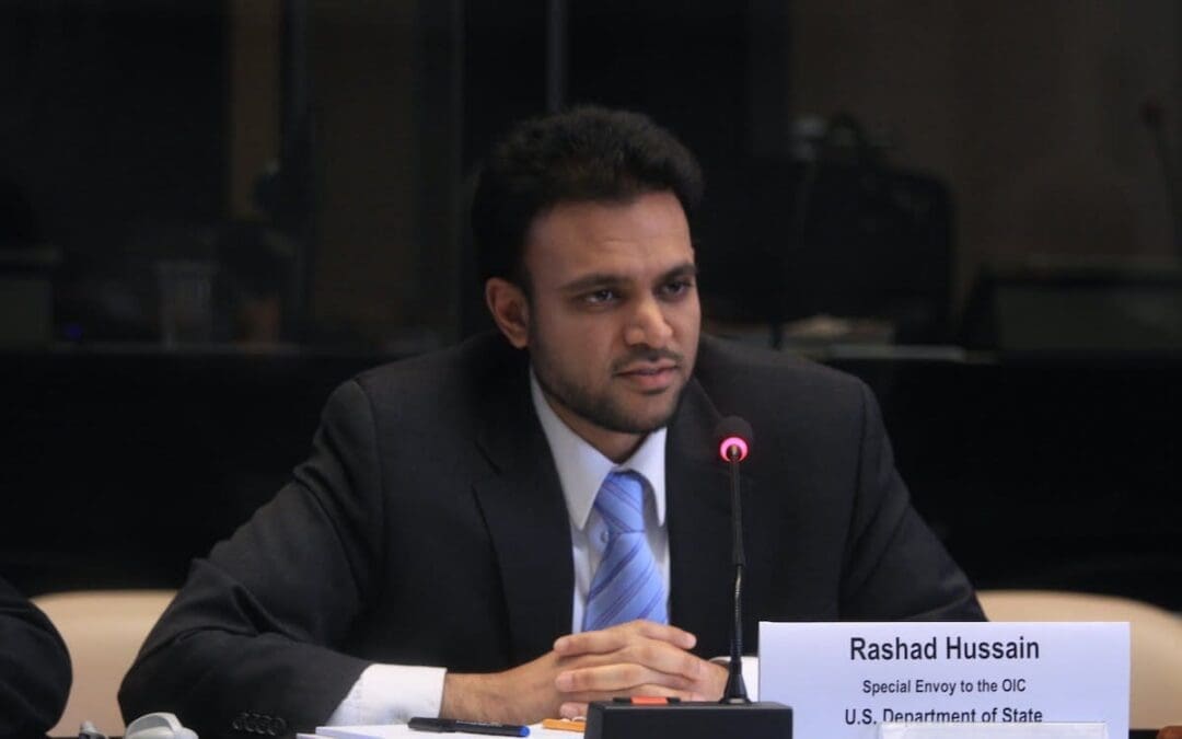 Rashad Hussain ‘Uniquely Qualified’ for Religious Freedom Post