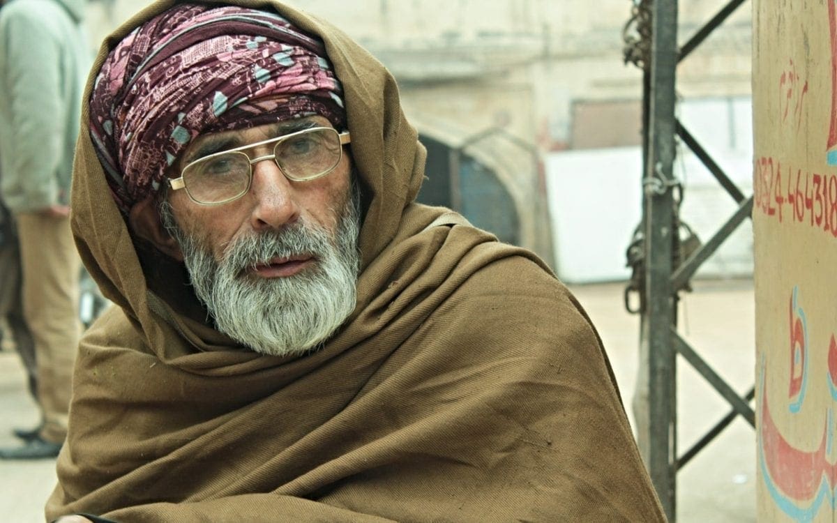 Older male refugee