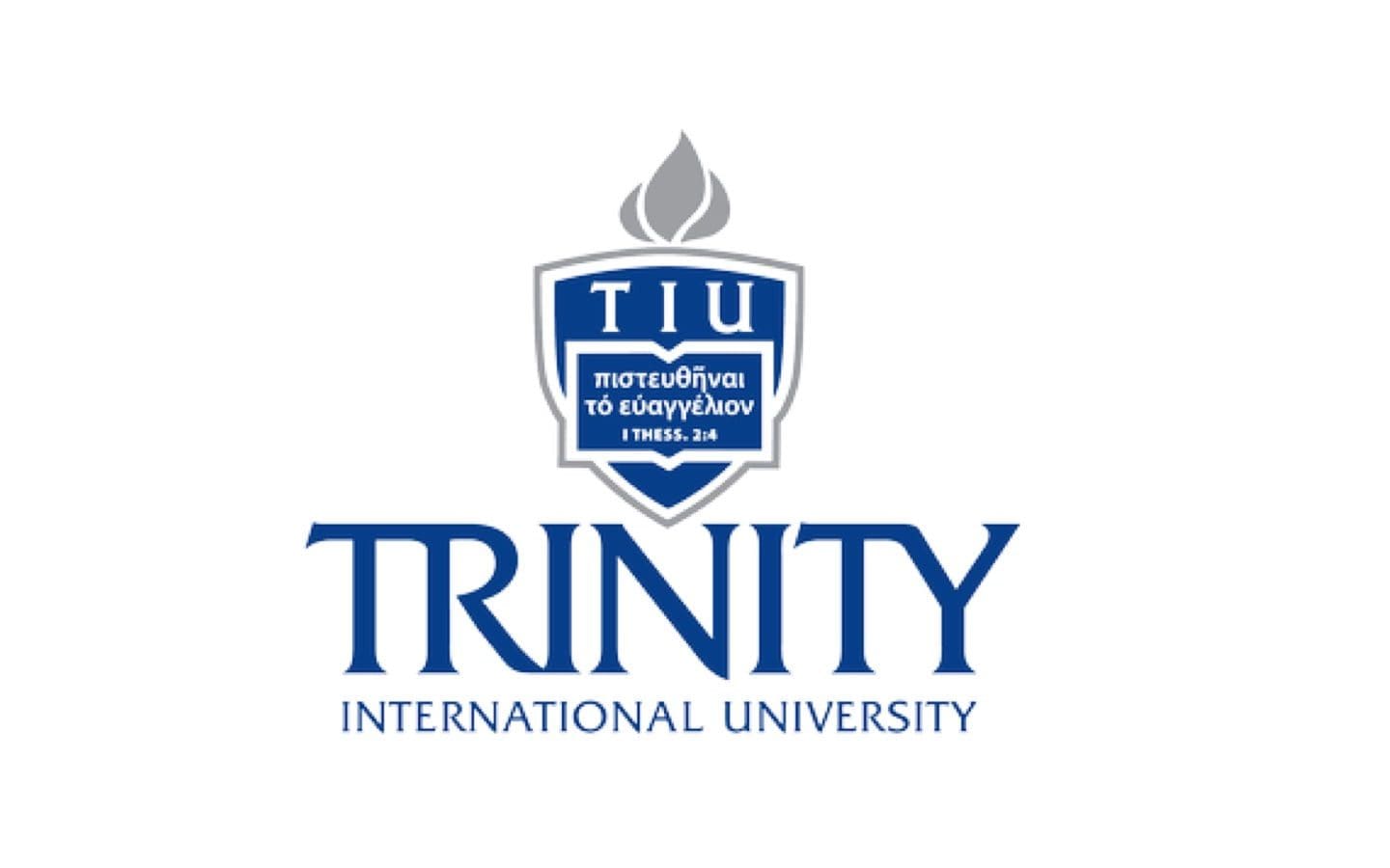 The logo of Trinity International University in Deerfield