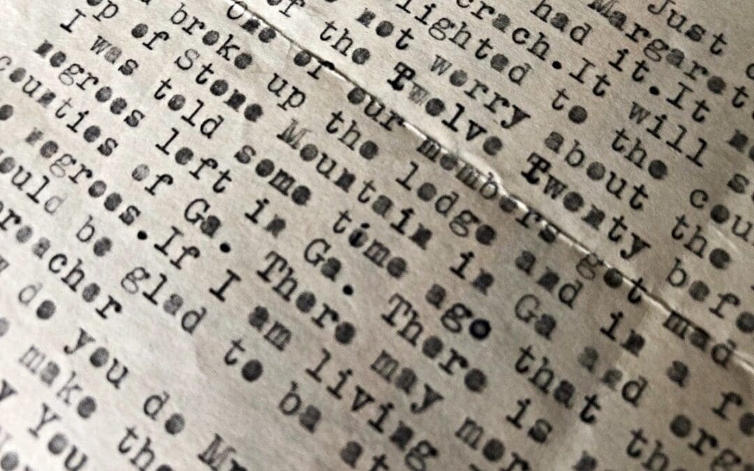 Kudzu, Kinfolks and Me: A Family Tree Search