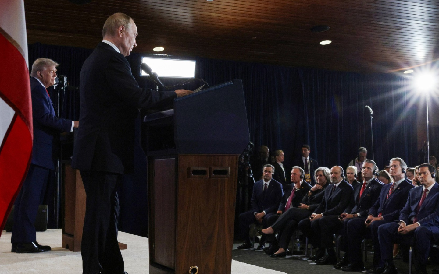 Donald Trump and Vladimir Putin News Conference