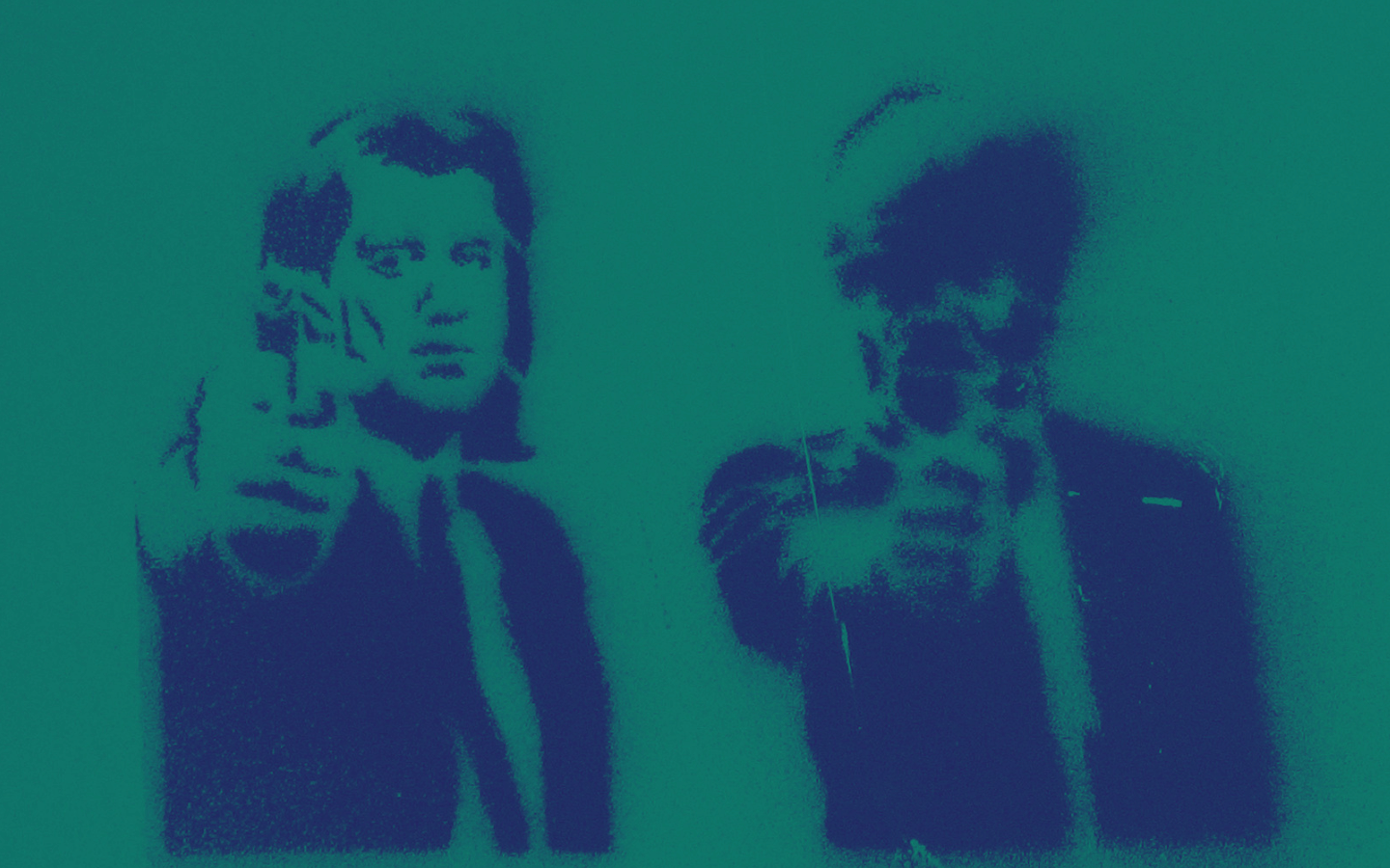 Graffiti from the film Pulp Fiction.