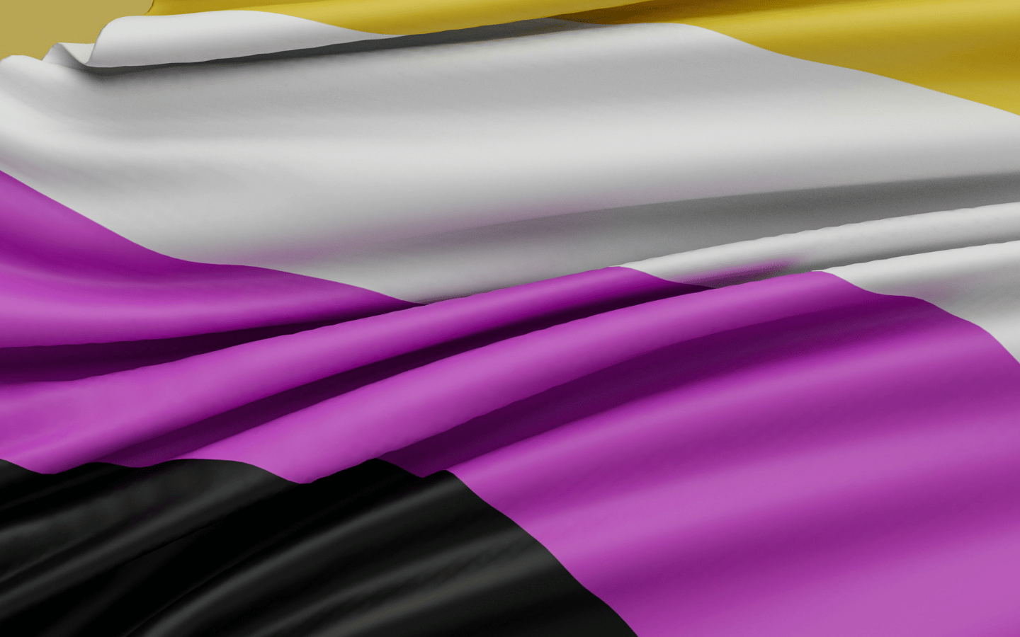 The colors of the nonbinary flag.
