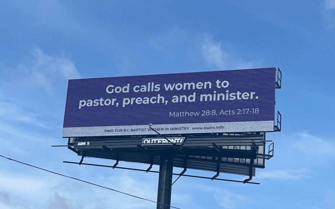 Baptist Women in Ministry Places Billboard in Orlando Ahead of SBC Annual Meeting