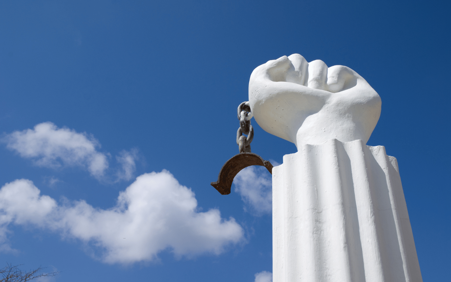 A monument to the Curacao Slave Revolt.