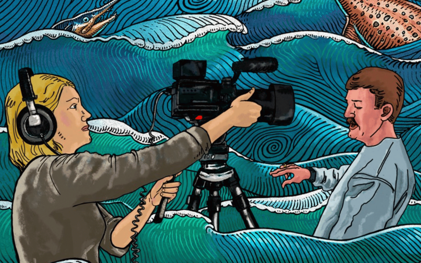 Promotional poster for Katie Scoggin’s documentary ‘Flood.’